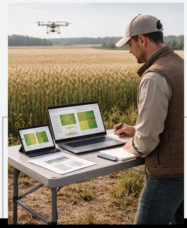 Система AI прогнозирования урожайности для точных агрономий в Новодвинске