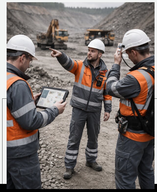 Система контроля персонала для горнодобывающей отрасли в Новодвинске