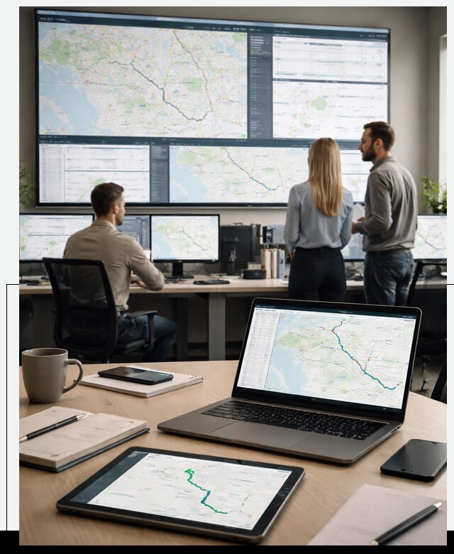 Трекинг грузов и Fleet Management, мониторинг автопарка в Новодвинске