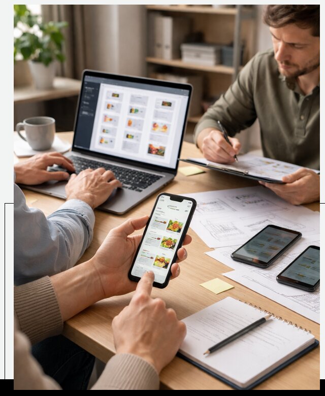 Разработка мобильного приложения торговой сети в Новодвинске