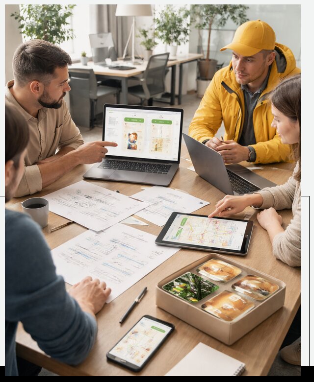 Разработка агрегатора доставки еды в Новодвинске от 15341 р., АвикейНвд