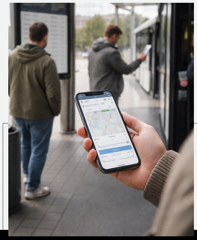 Мобильное приложение для пассажиров в Новодвинске с оплатой и расписанием